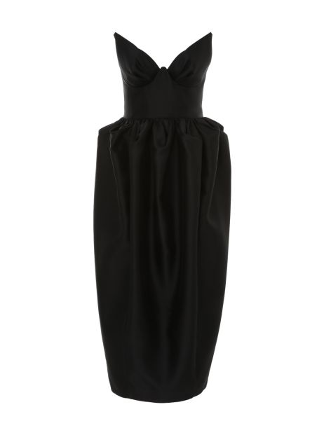 Zimmermann Black Dresses Women Matchmaker Bustier Midi Dress