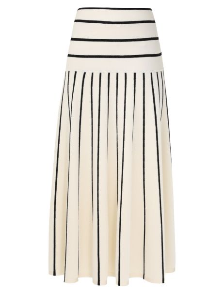 Skirts Matchmaker Knit Stripe Skirt Zimmermann Women Cream Black