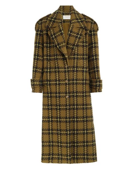 Jackets & Coats Zimmermann Women Luminosity Wool Coat Olive Check