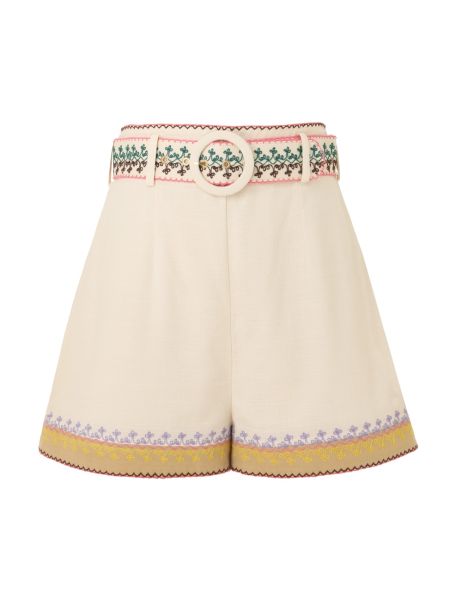 Shorts & Pants Zimmermann Women Multi August Embroidered Short
