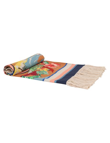 Women Zimmermann Printed Cotton Towel Towels & Pareos Nautical Map