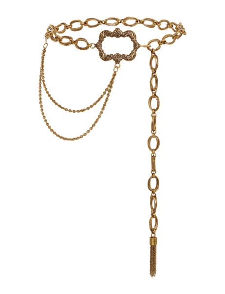 Women Belts Gold Zimmermann Baroque Chain Belt