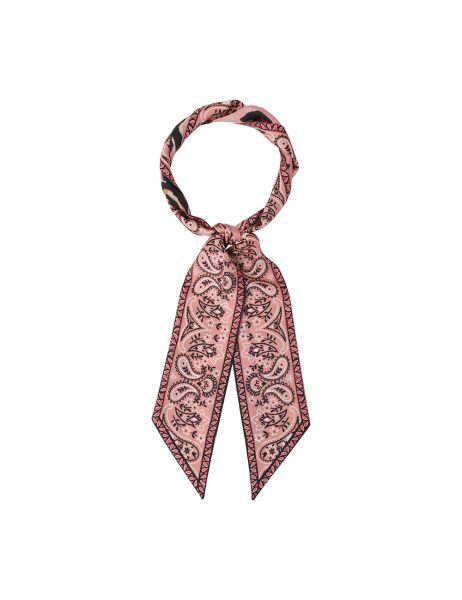 Women Printed Silk Ribbon Scarf Zimmermann Scarves