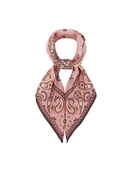 Printed Silk Square 70 Scarves Pink Bandana Zimmermann Women