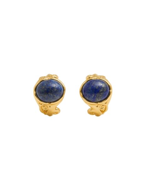 Zimmermann Women Gold Lapis Earrings Stone Signet Earrings