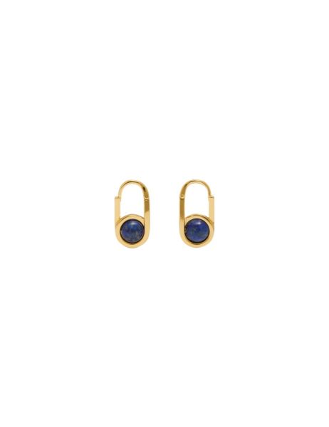 Twisted Pin Earrings Earrings Gold Lapis Zimmermann Women