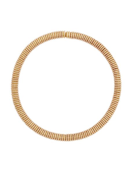 Gold Women Cone Pave Necklace Zimmermann Necklaces