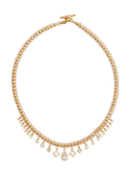 Necklaces Zimmermann Gold Transparent Quartz Crystal Beads Necklace Women