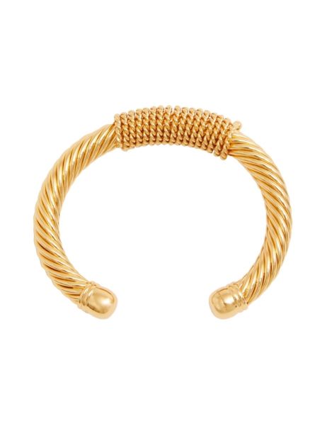 Bracelets Zimmermann Twisted Rope Cuff Gold Women