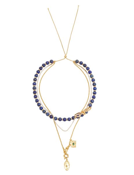 Tangled Collage Chain Necklace Chains Gold Lapis Women Zimmermann