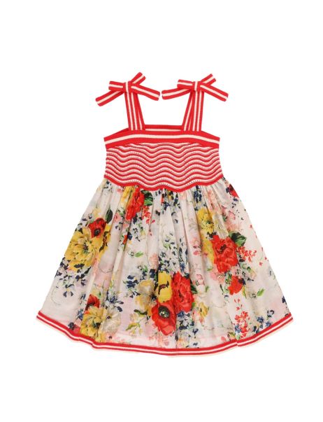 Kids Alight Knit Top Woven Dress Clothing Multi Zimmermann